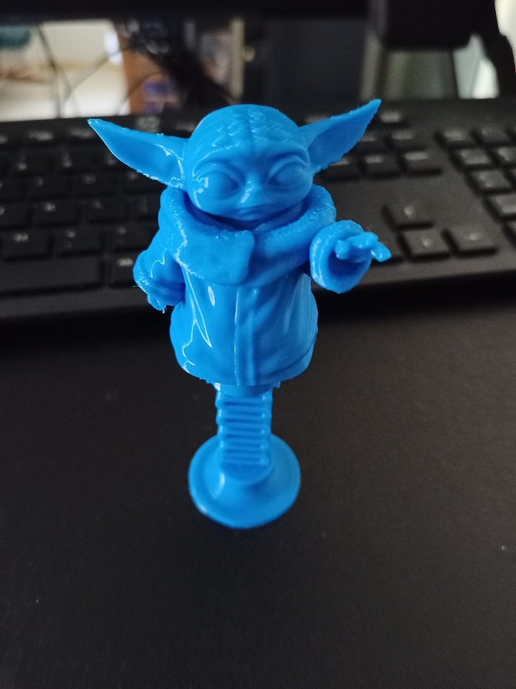 Baby Yoda BobbleHead - Get from Printables