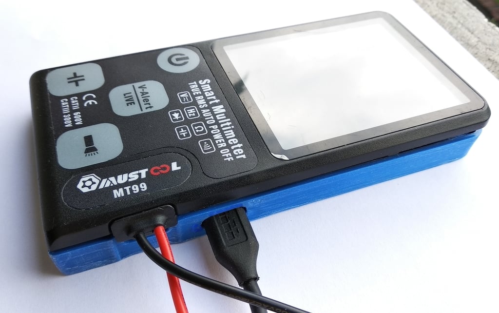 MT99 Multimeter battery mod