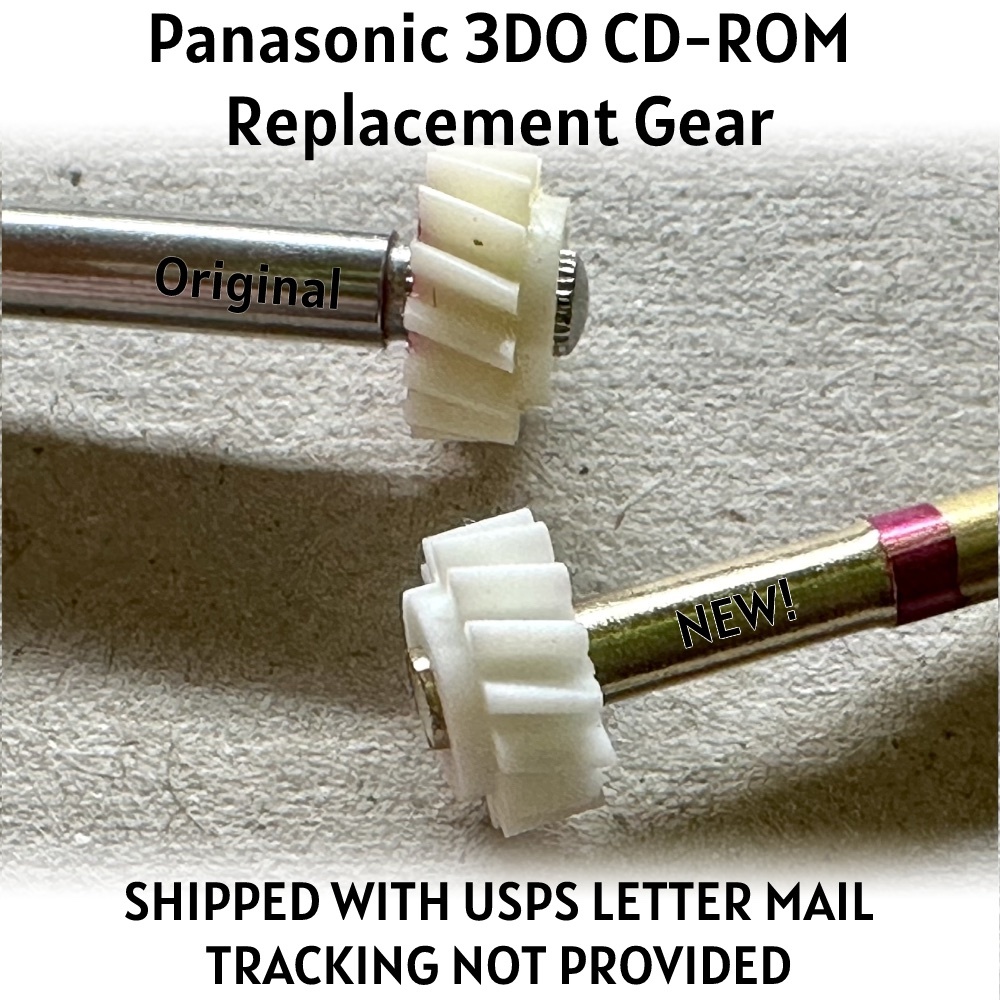 Panasonic 3DO FZ-1 Replacement Gear (CD-ROM)