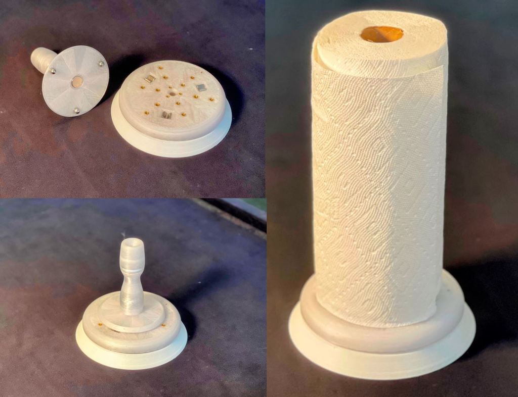 Kinematic Paper Towels - Turntable Adapter