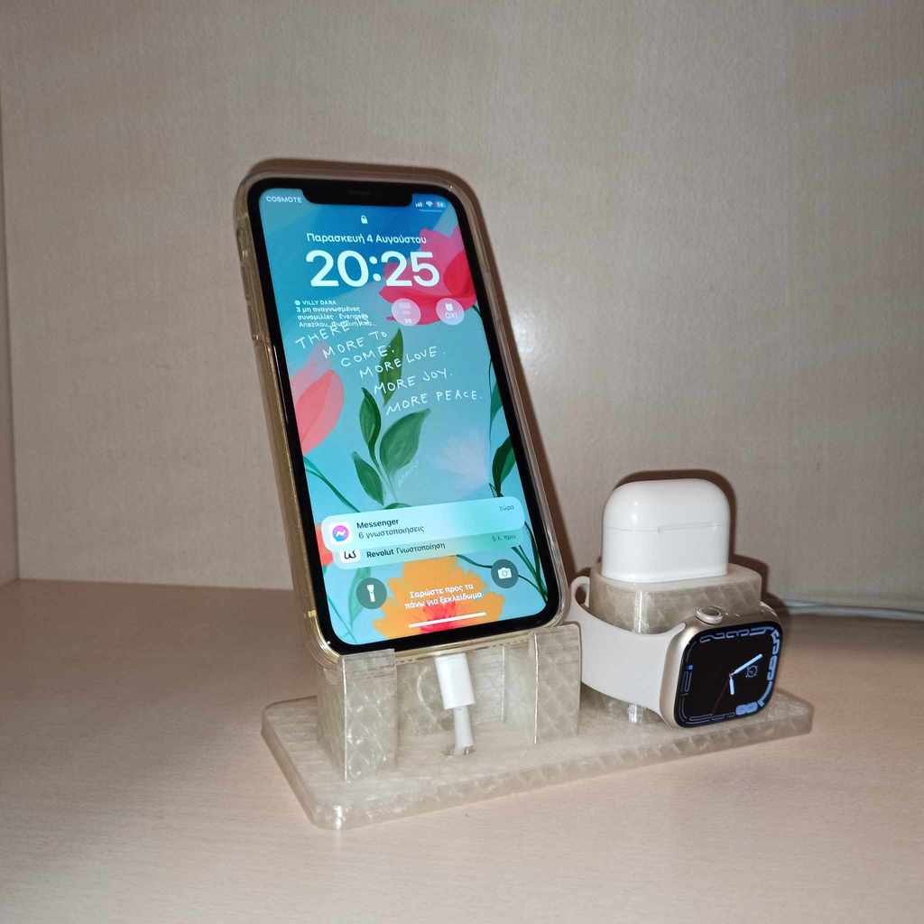 Apple Charging Dock - iPhone + Airpods + Watch 