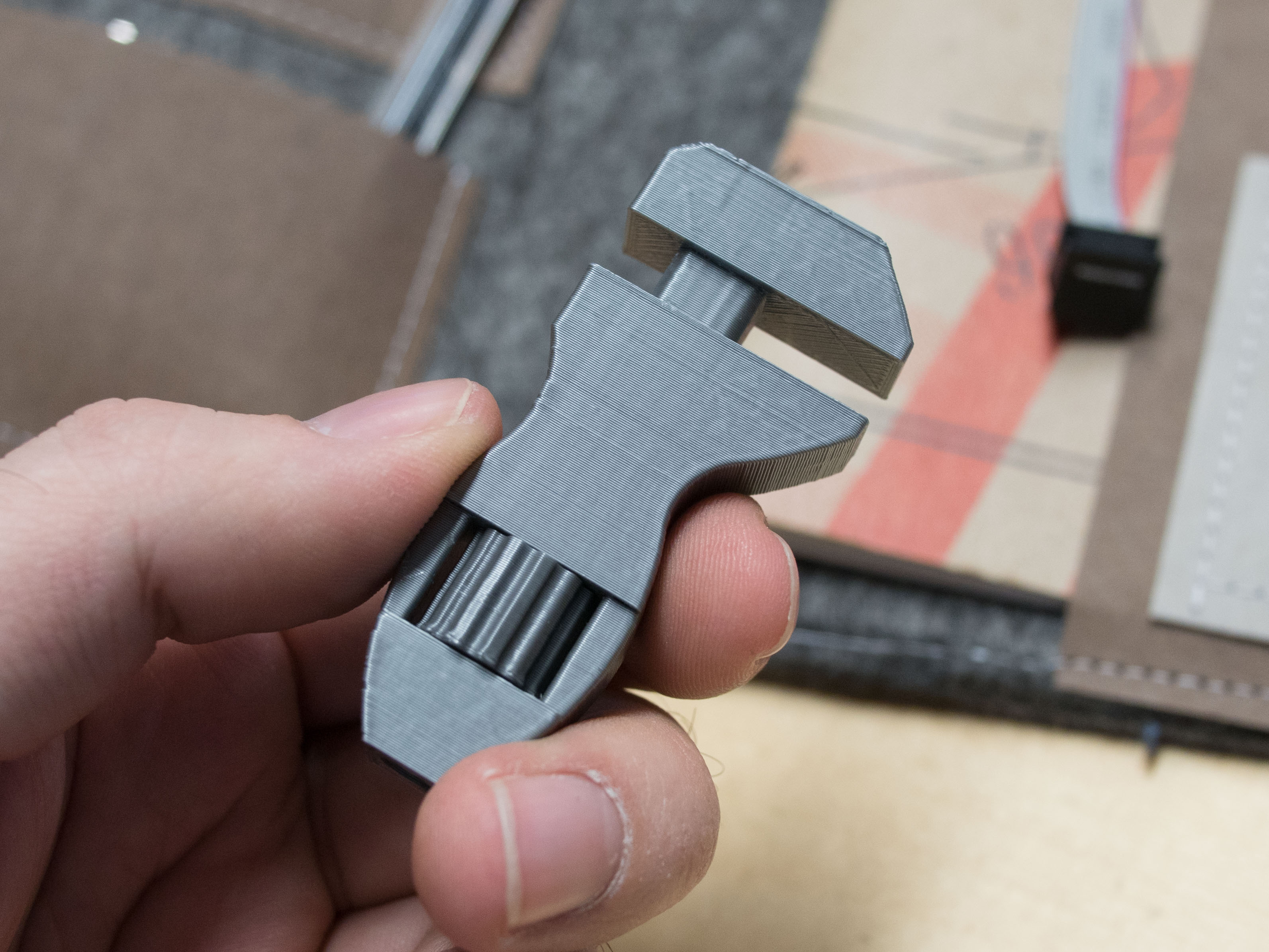 Mini Adjustable Wrench (using M5 screw)