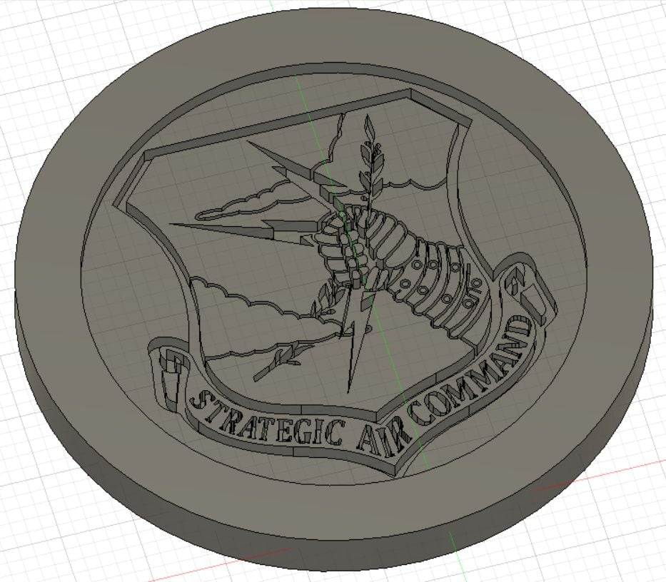 USAF Strategic Air Command (SAC) Coaster
