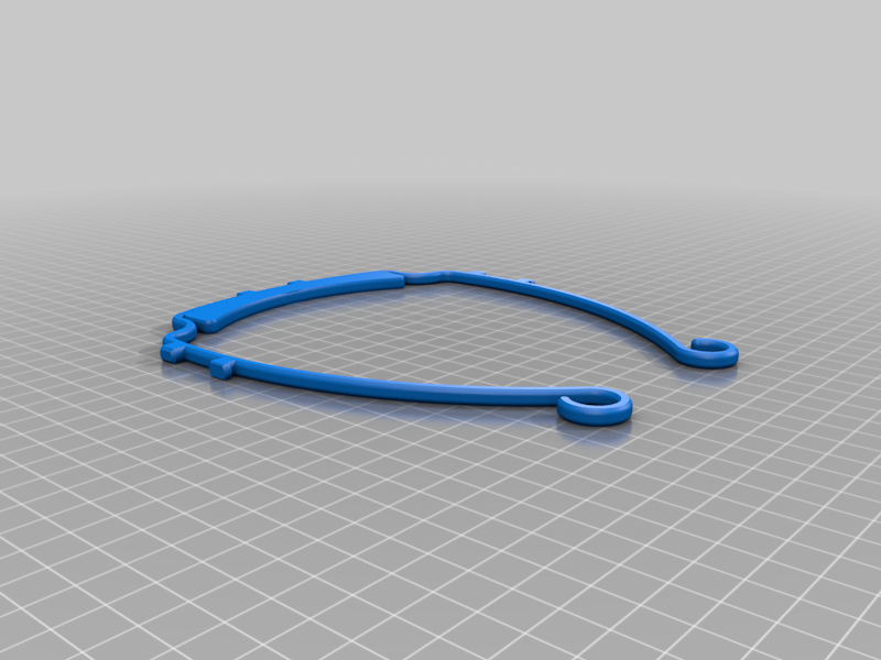 Stackable Smoothed Version of Protective Visor by 3DVerkstan