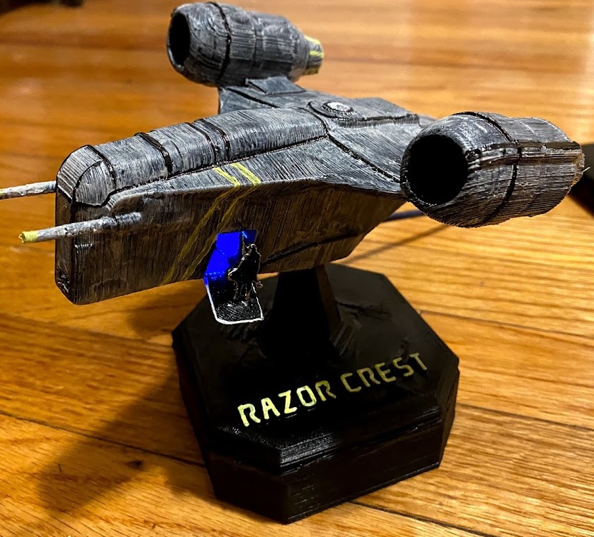 Razor Crest Display