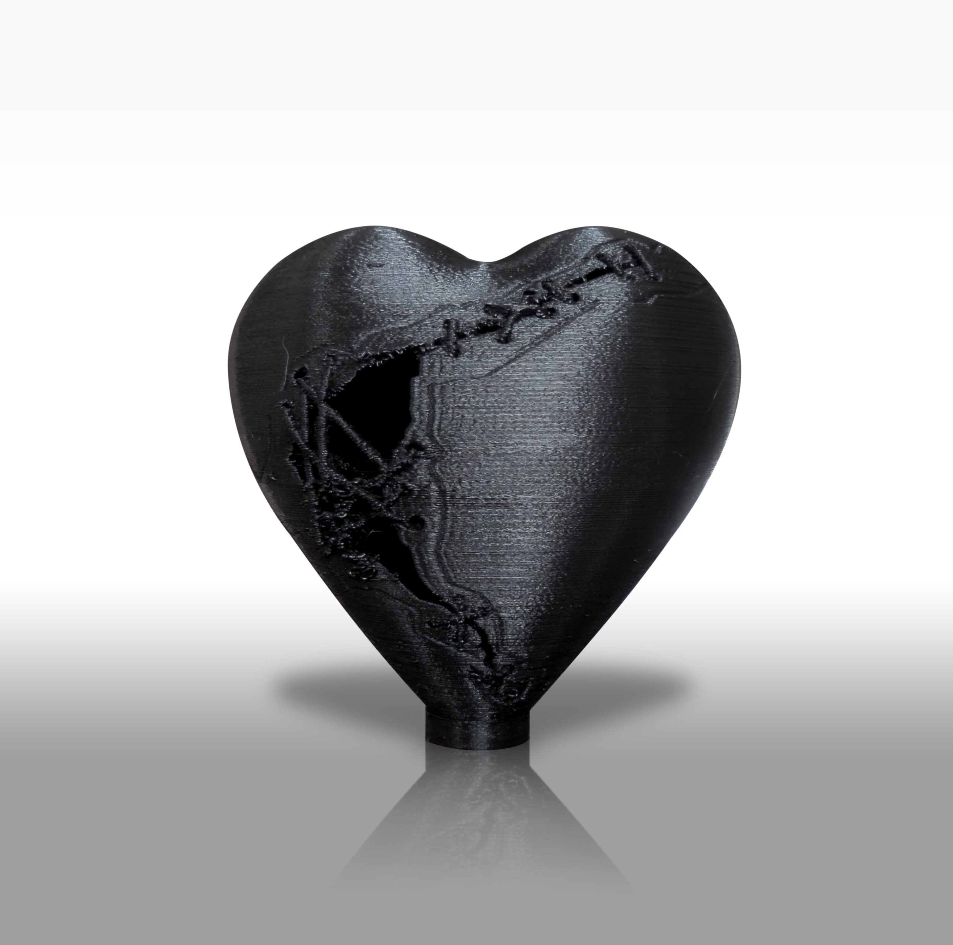 Stitched heart