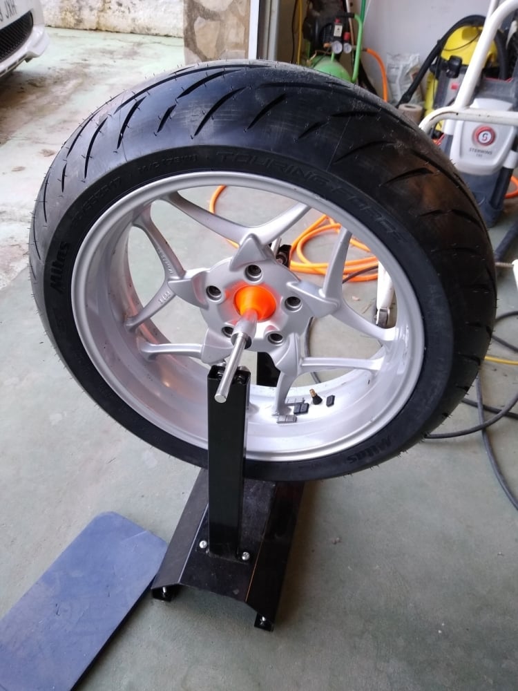 BMW K1200 Rear Wheel Balancing Hub
