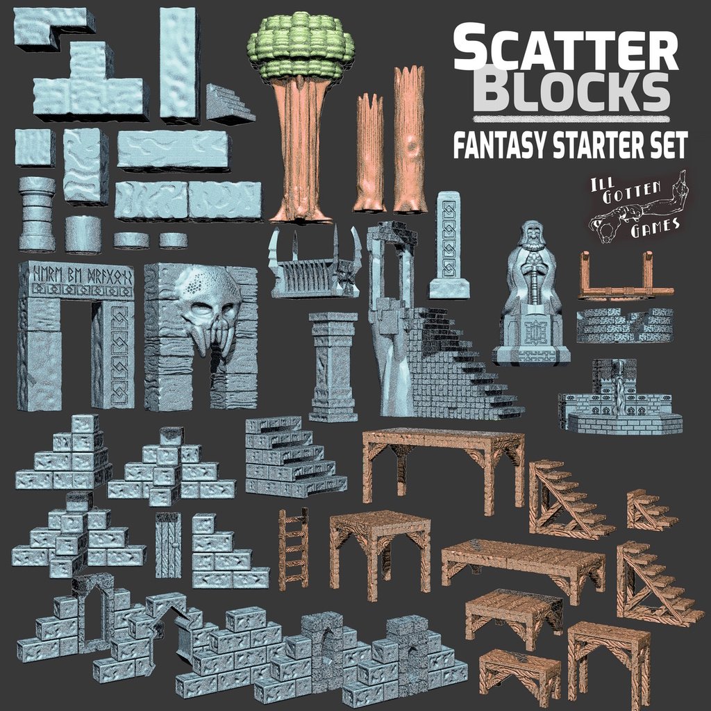 ScatterBlocks: Fantasy Starter Set