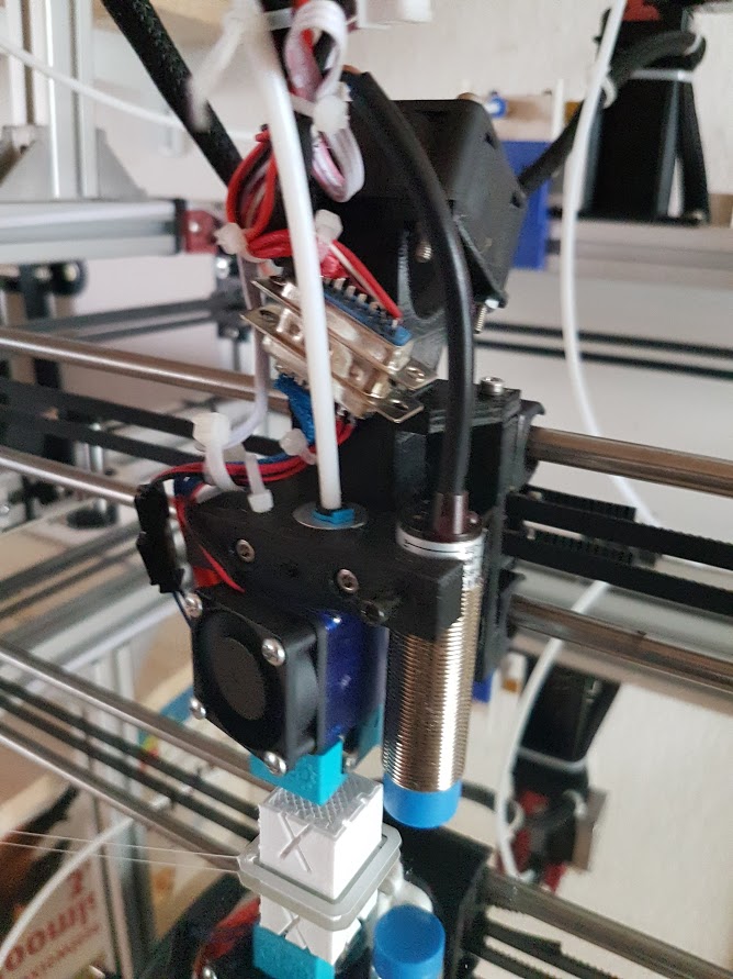 Hypercube Evolution Extruder Mount for 18 mm Endstop