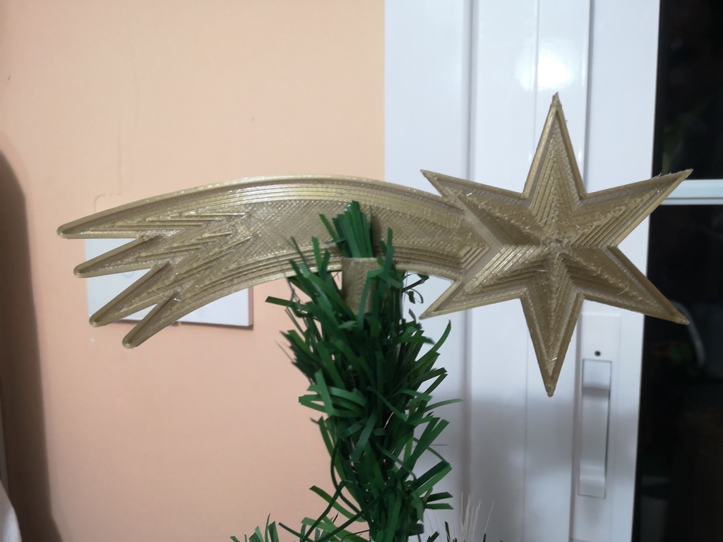 Christmas tree star topper - Estrella para arbol de navidad