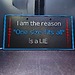 "One Size Fits All" Sign 3D model