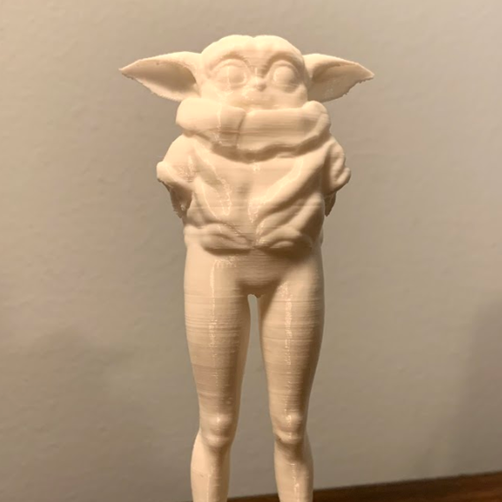 Baby Yoda with Long Legs