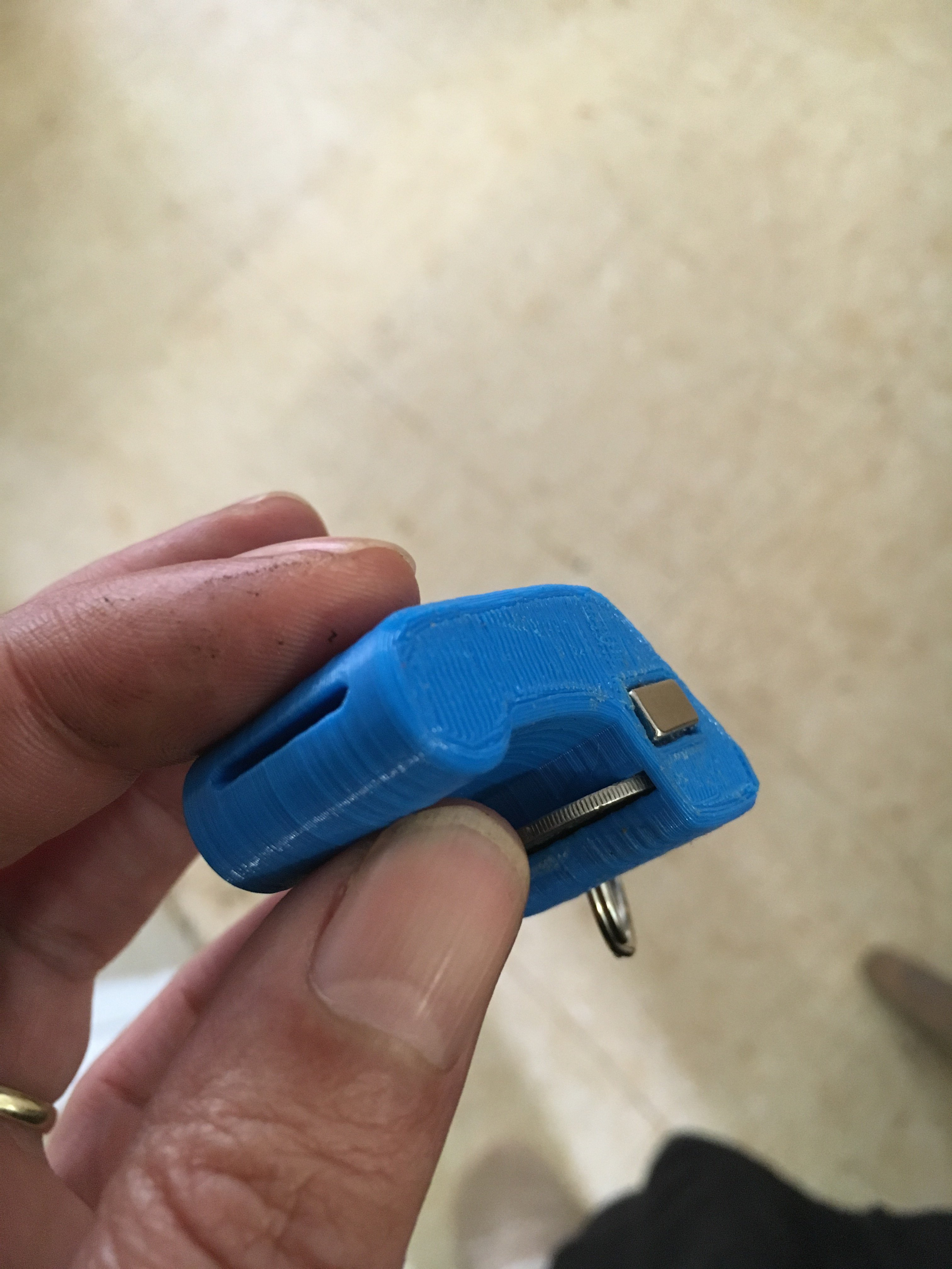Beer bottle opener (whistle, key-ring, magnet)