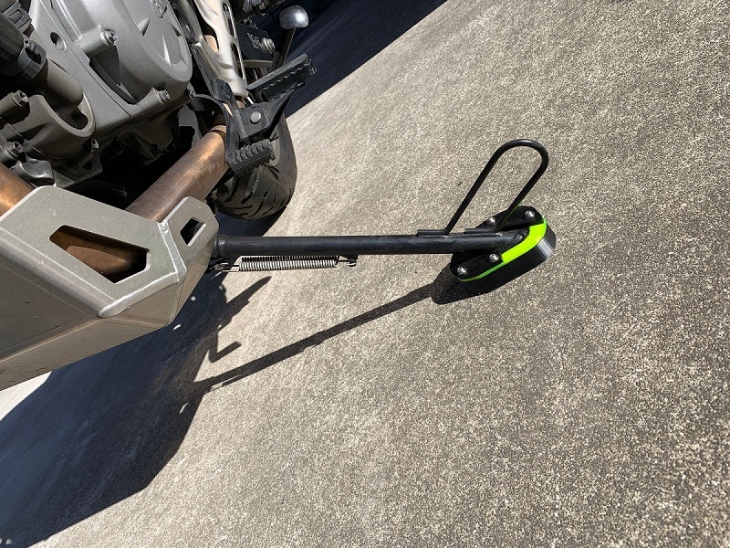 Side stand foot extension for G650GS