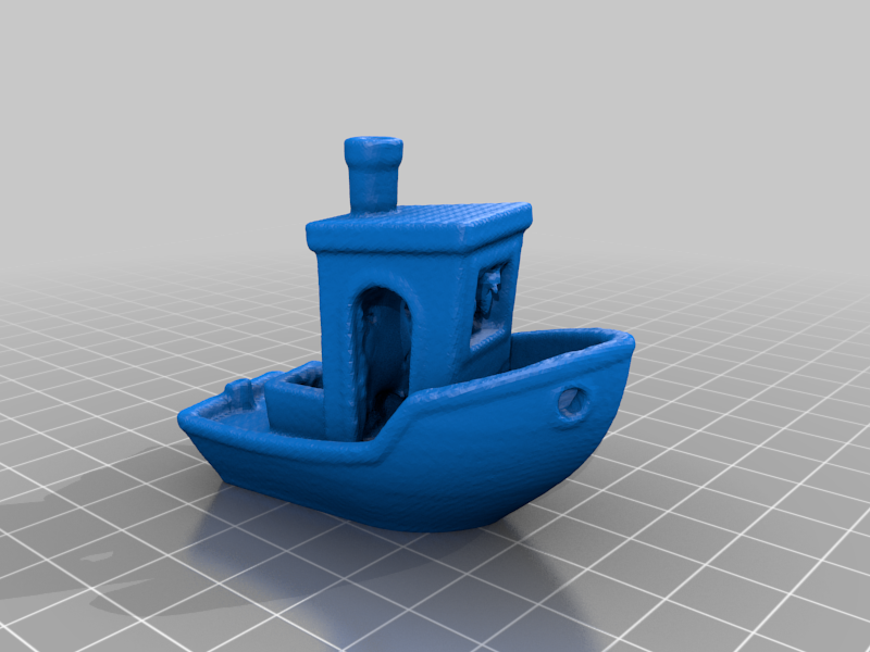 Reconstructed Benchy from 3D scan