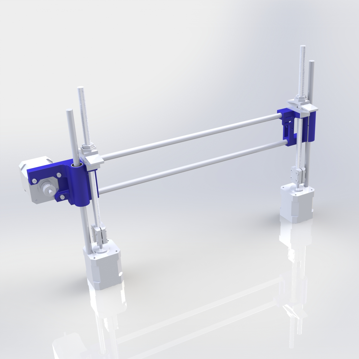 Another Yet Upgrade "Prusa i3 Rework" to M8 Z-axis