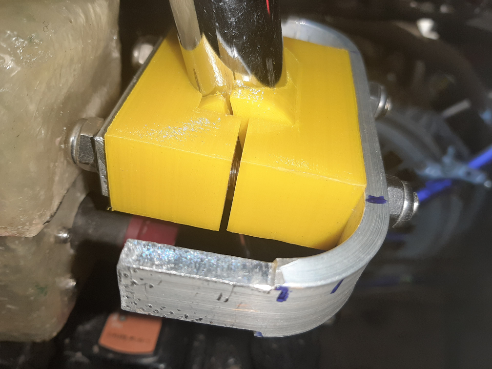 Adjustable Parametric Angle Bracket for Round Pipe like Seat Post or Handlebar