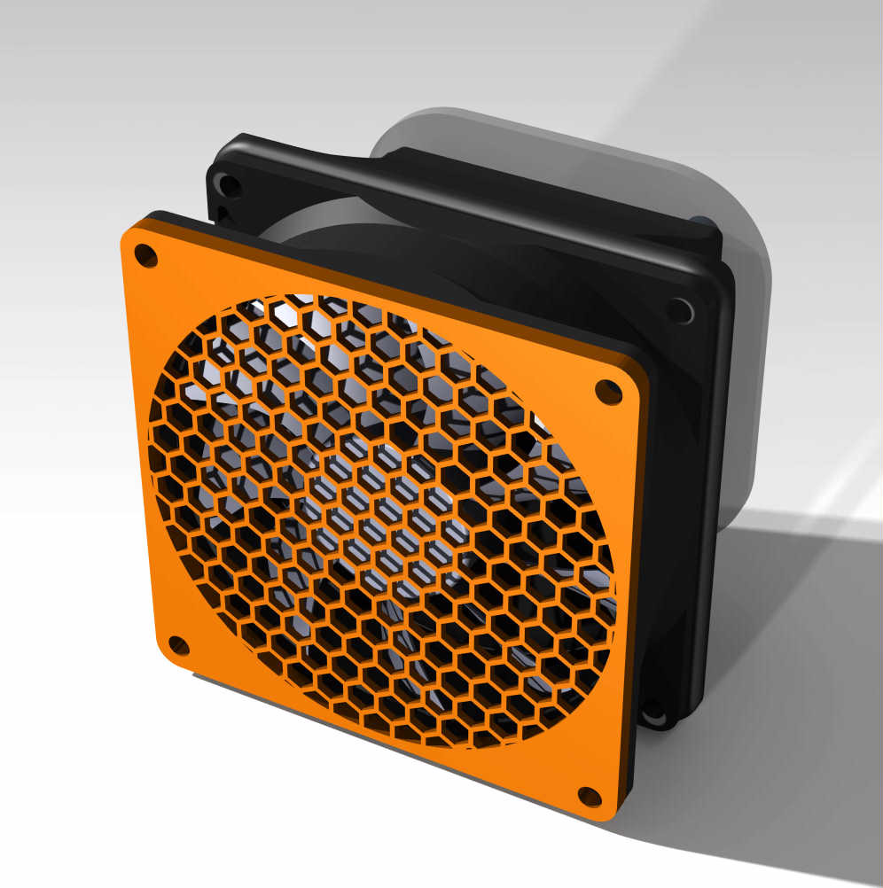 92mm Fan Adapter for 3d upfitters enclosure