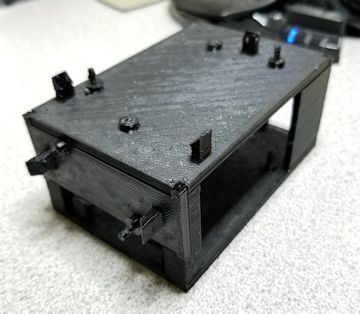 Remixed: Animusoft - Raspberry PI / Arduino / Buck Converter Mount