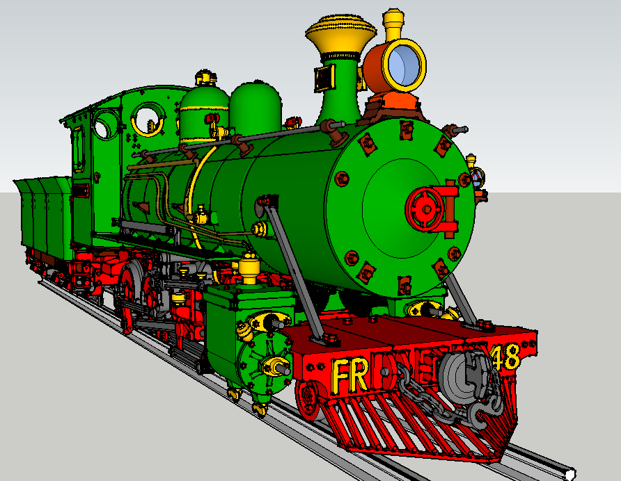 Nueva locomotora Baldwin "La Robla"