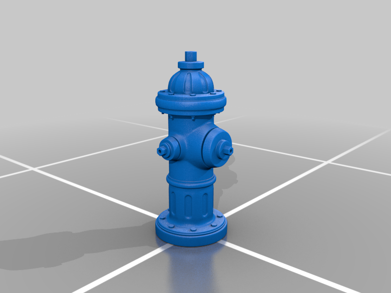 Hydrant for dioramas