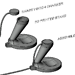 Apple watch charge stand. 3D model