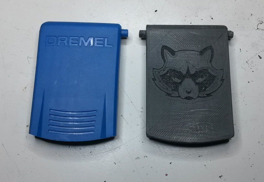 DREMEL case clip lock lid clasp