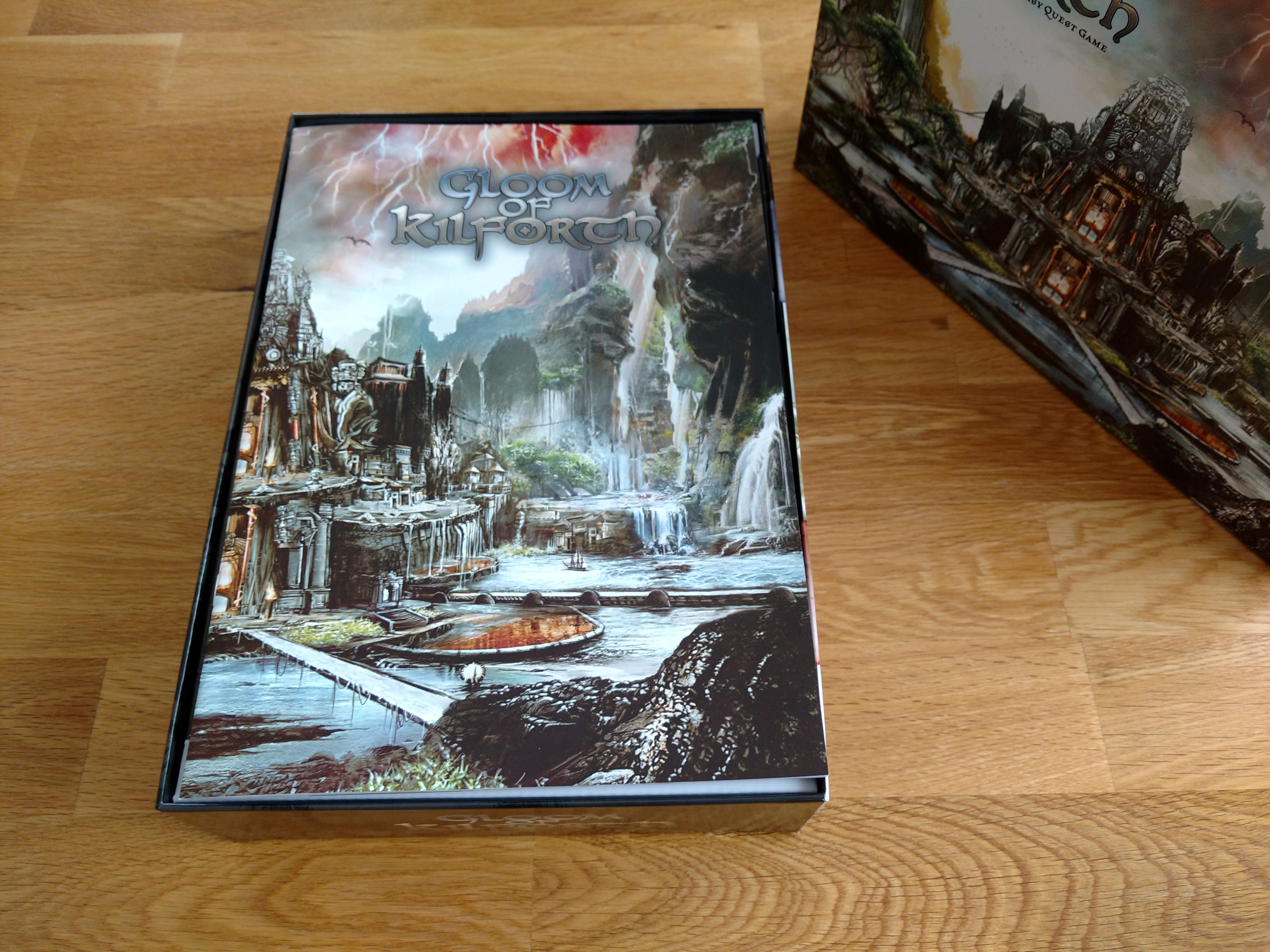 Gloom of Kilforth Boardgame Box Inserts