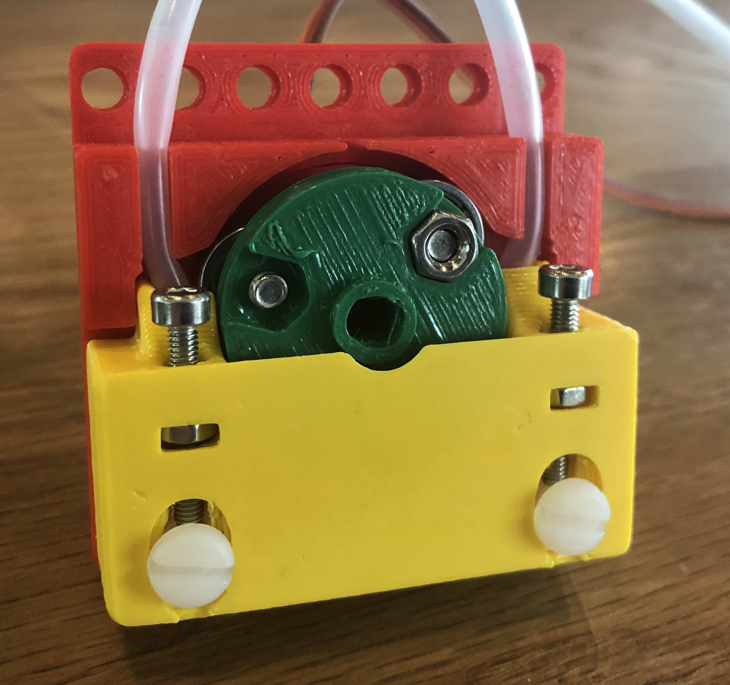 Peristaltic Pump for hobby servo or motor
