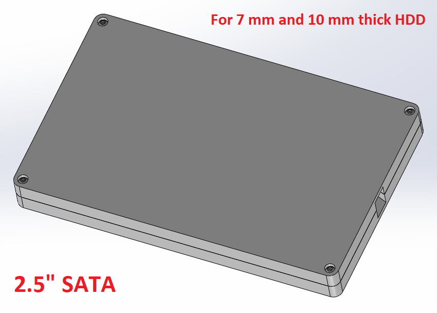 Hard Disk Drive Case (2.5 inch SATA)