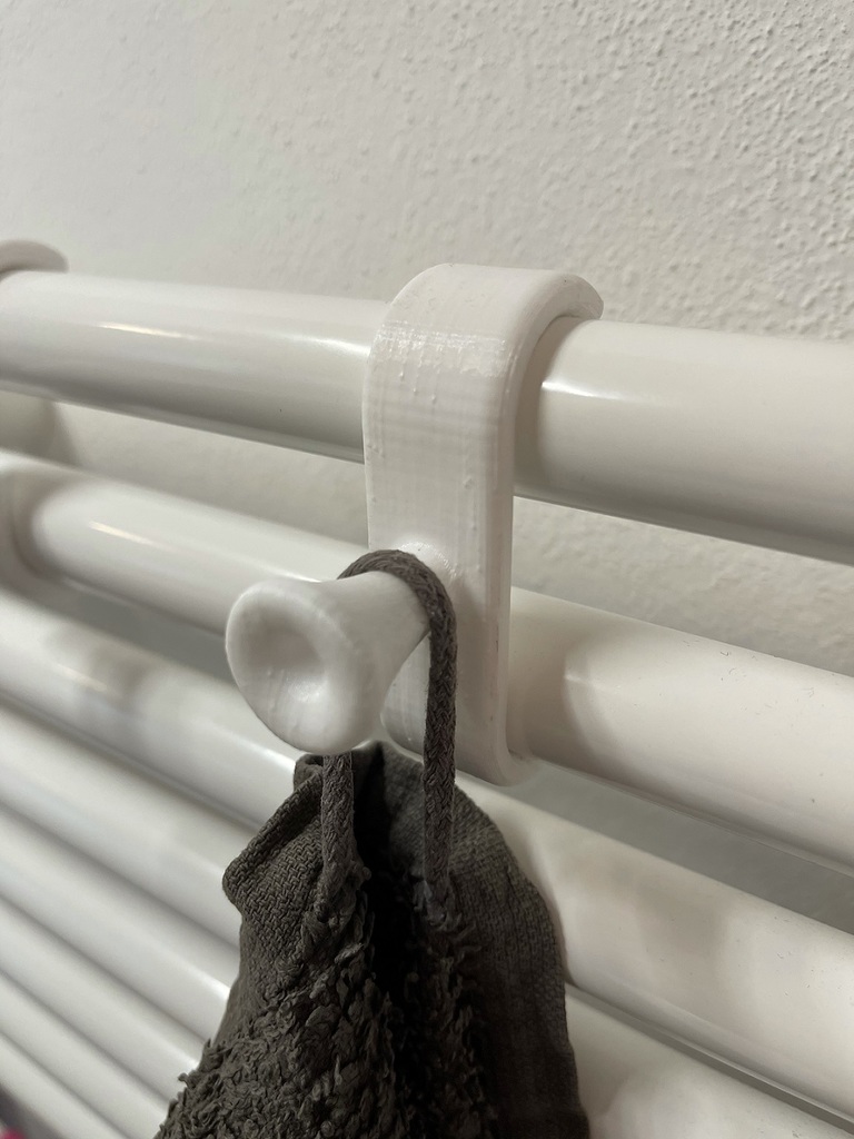 Towel Rail - Bath Radiator Hook
