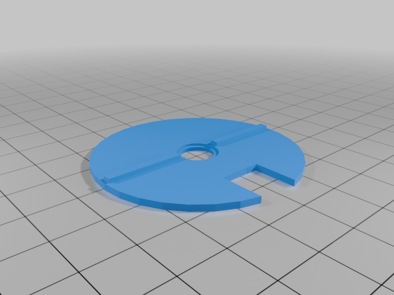 Snap-together Circular Base &amp; Dial for Star Trek Alliance