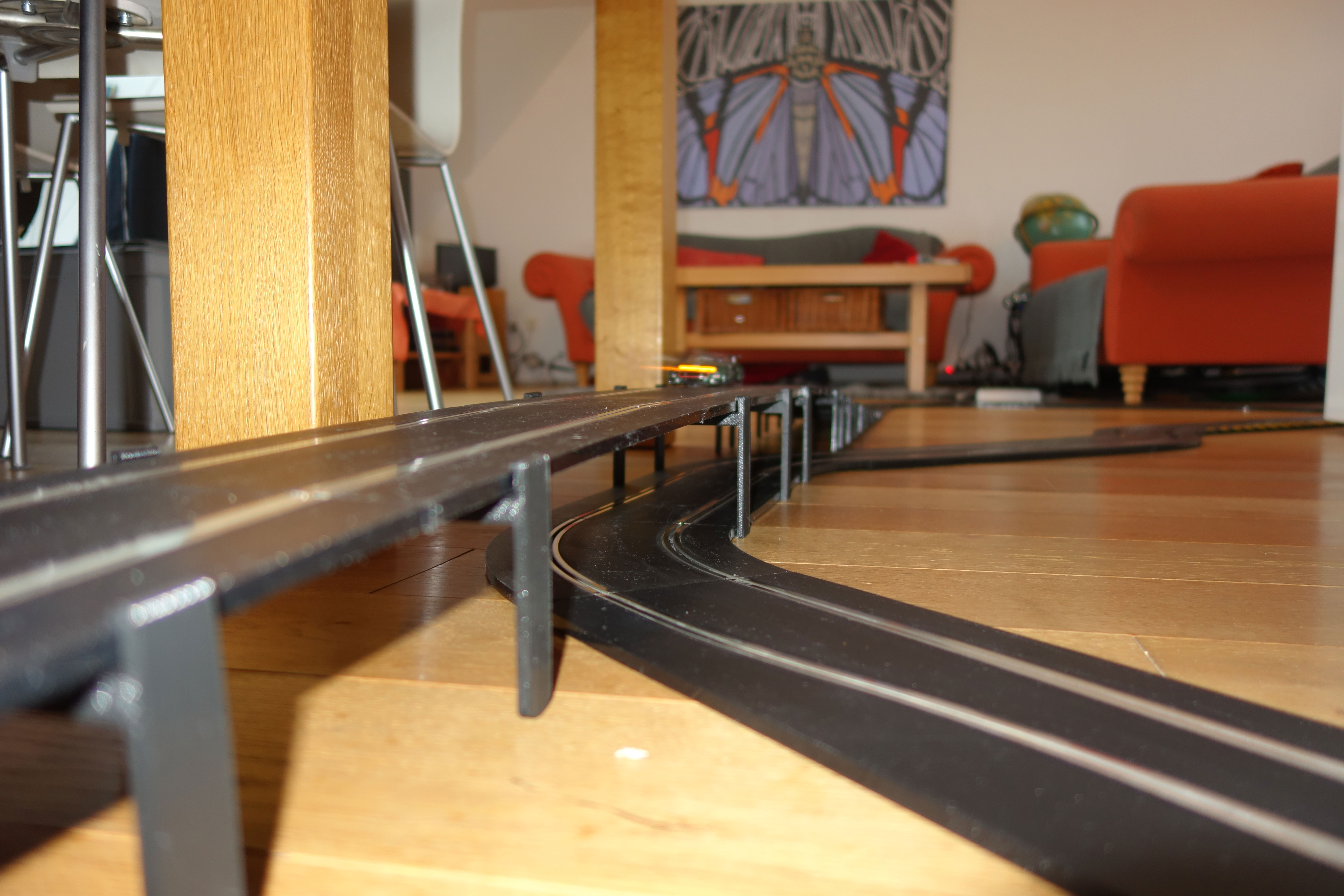 Bridge for slot car Scalextric 1:32