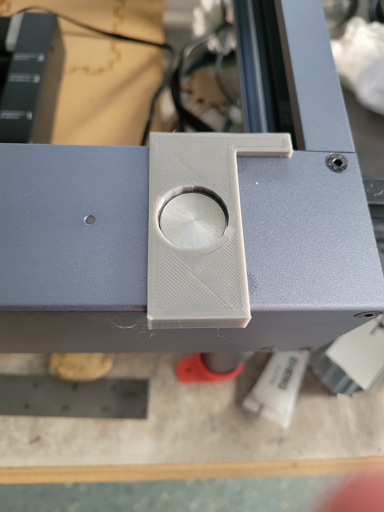 Xtool d1 button guard no glue