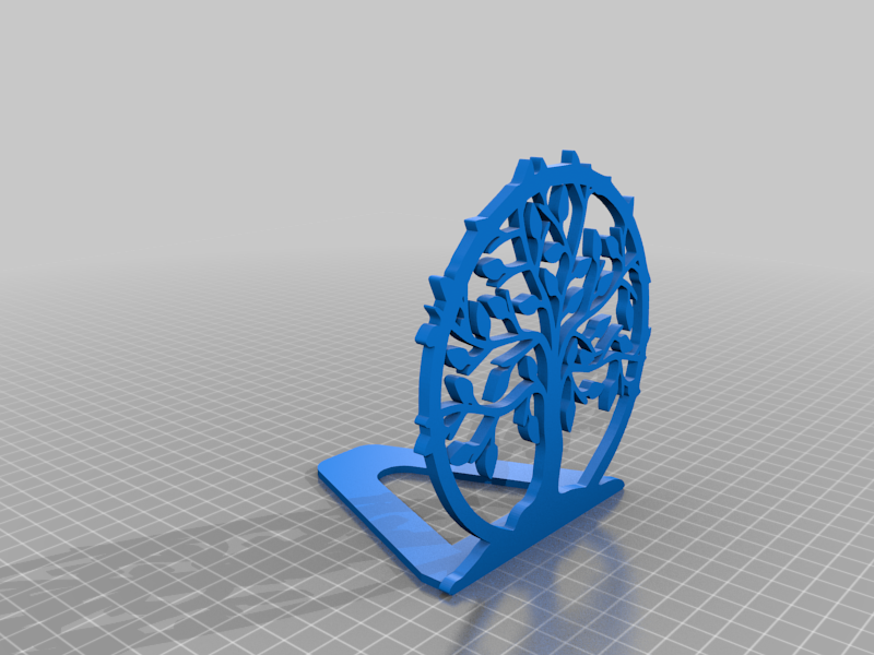 Celtic tree book support, bookend
