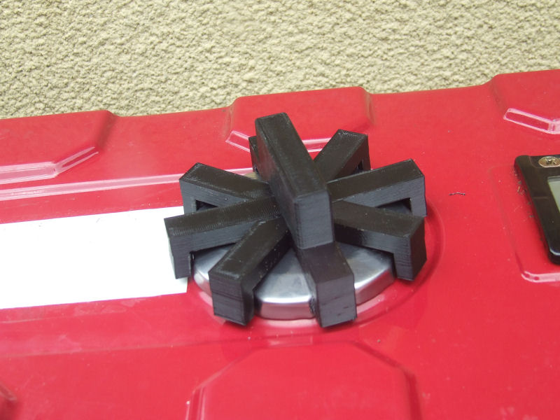 Generator and small Honda engine fuel cap opener