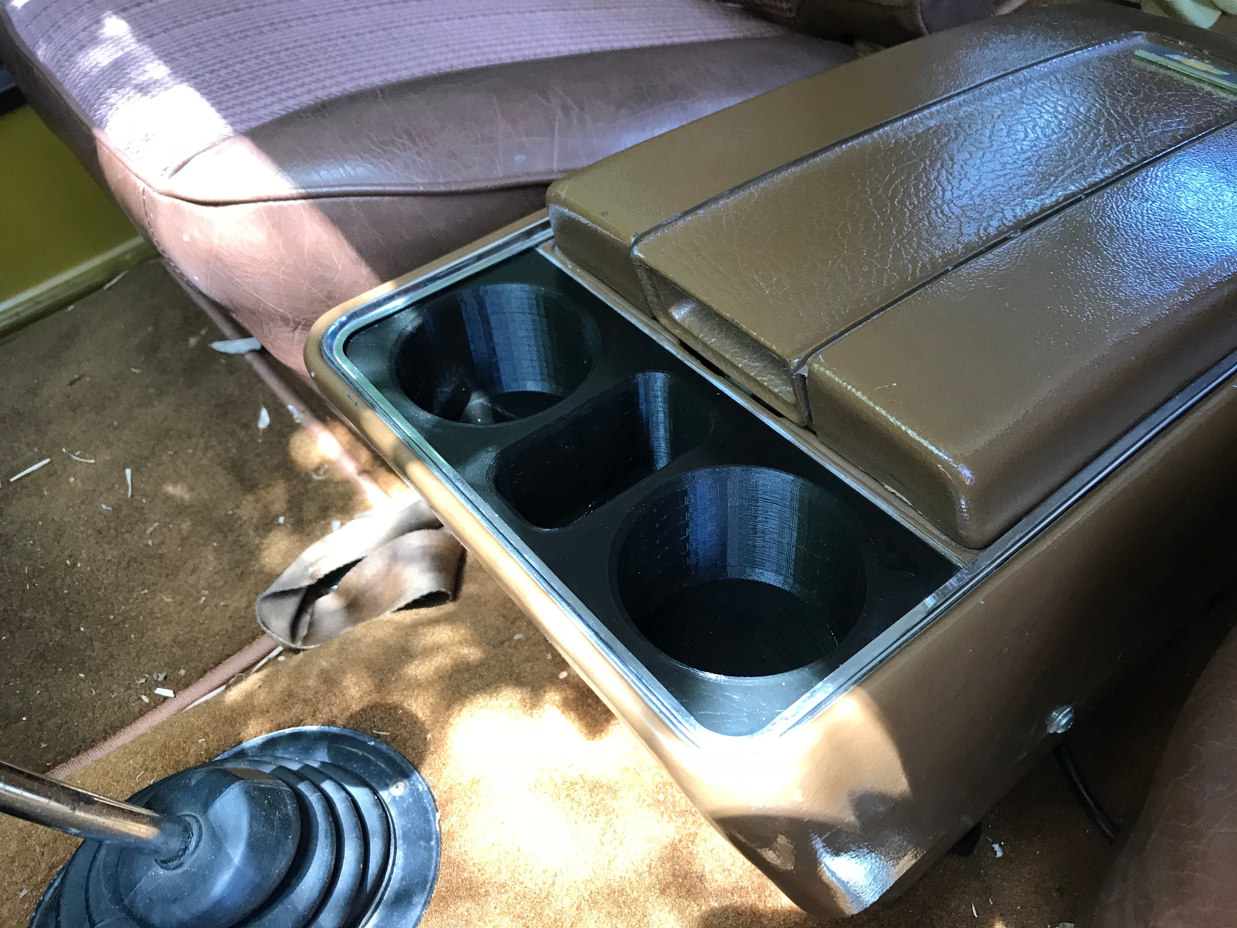 67-72 GM Console Cup Holder Insert