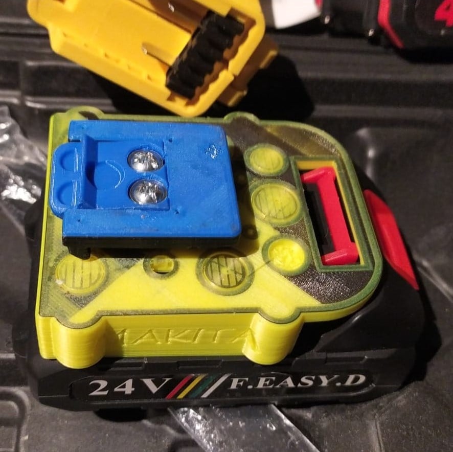 Battery adapter from Worx - Raitool to Makita LXT