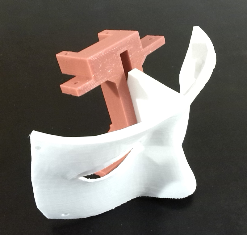 Inmoov EyeGlassV2 and Eye SupportV4 Mod