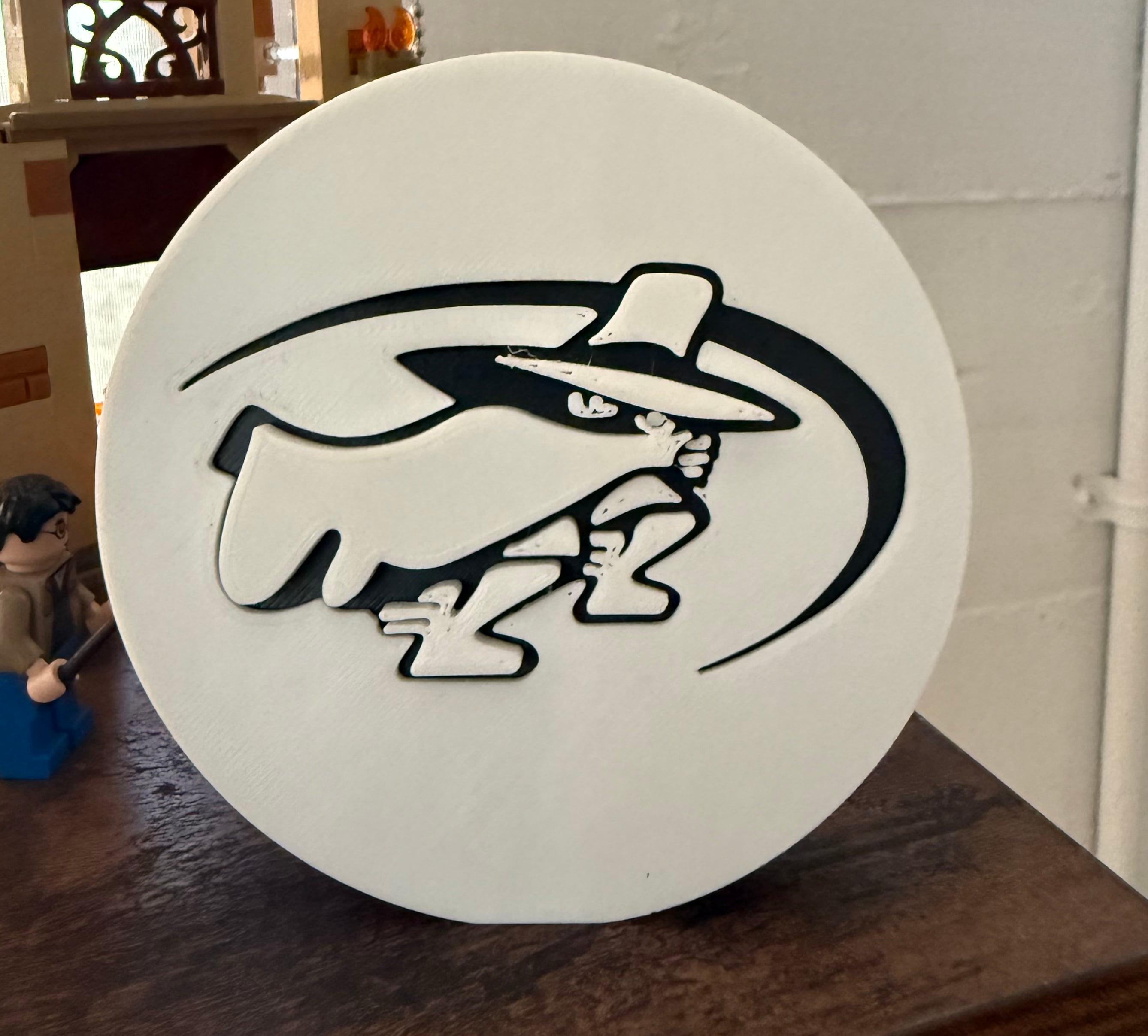 Boeing Phantom Works Phantom Man Logo Wall/Desk/Shelf Decoration