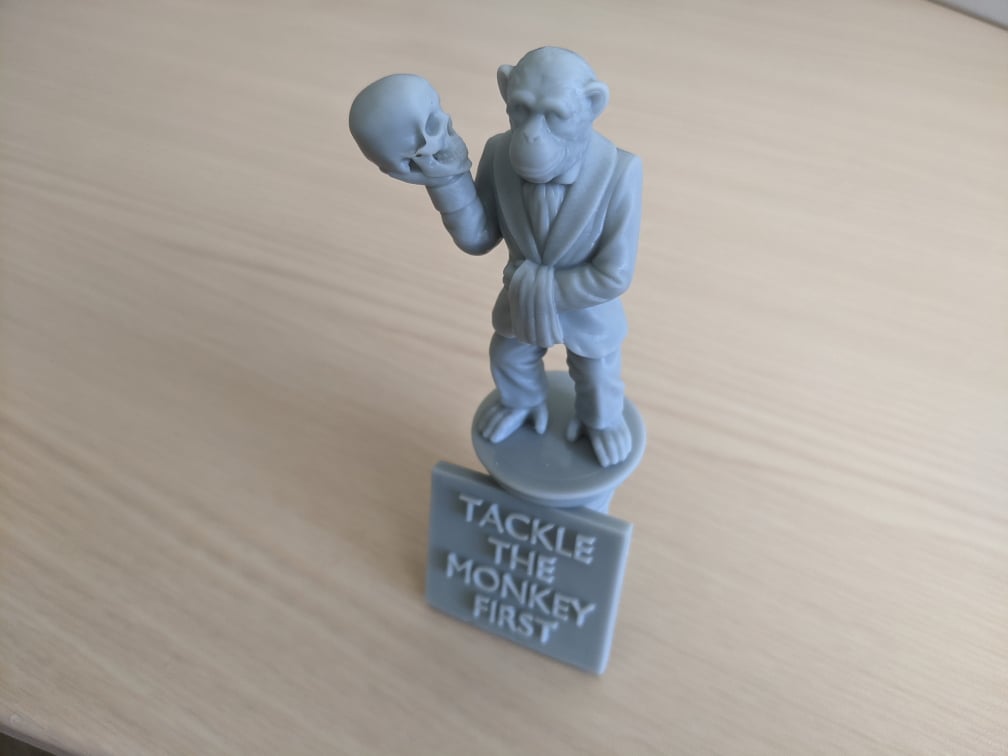 Tackle the Monkey First