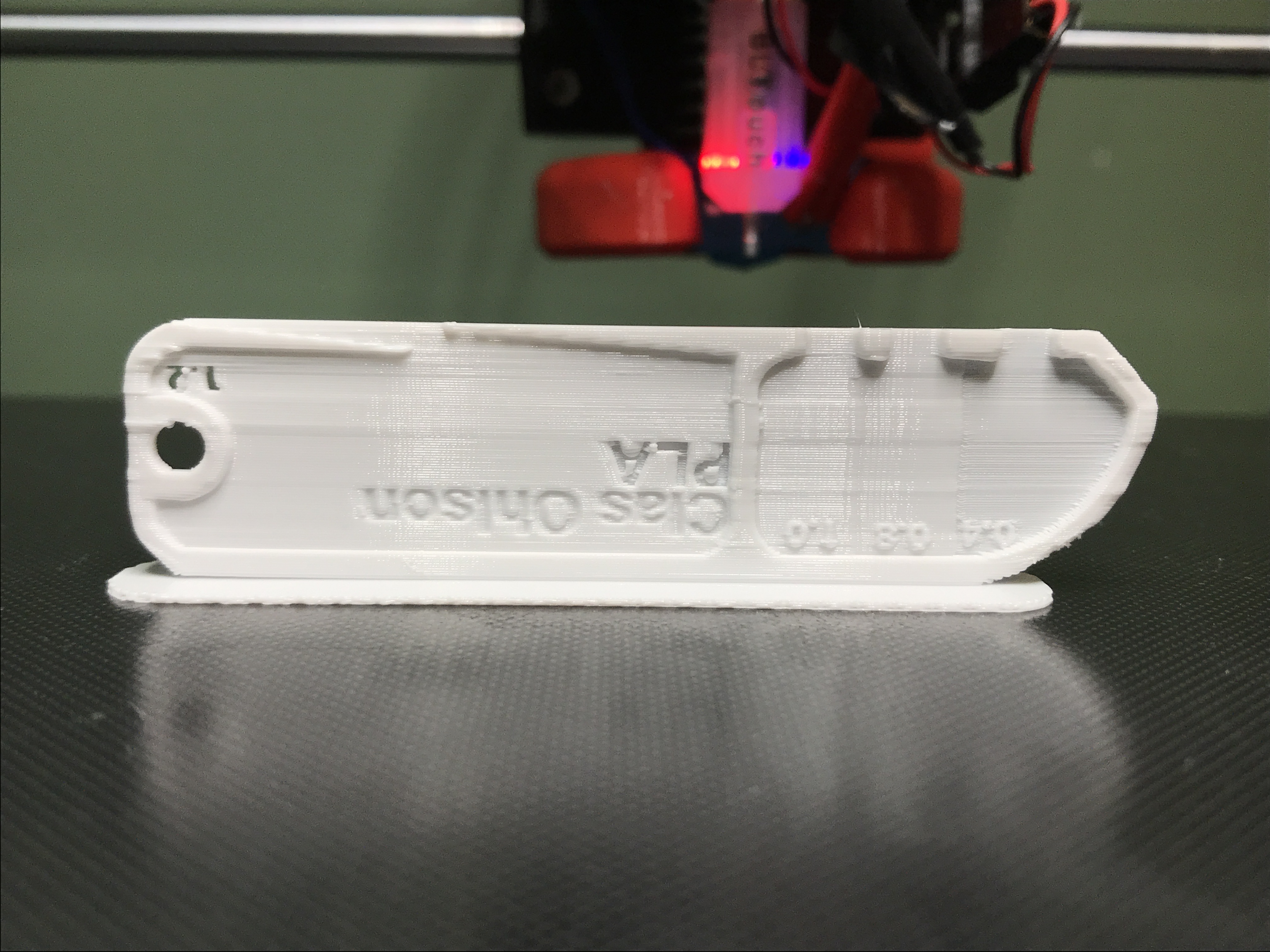 Filament Sample with Calibration