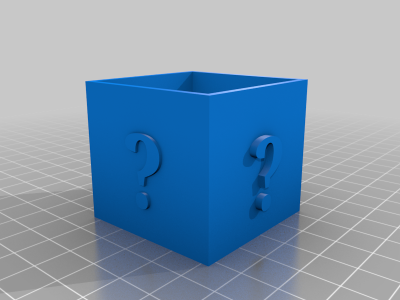 Mario Question Block Container