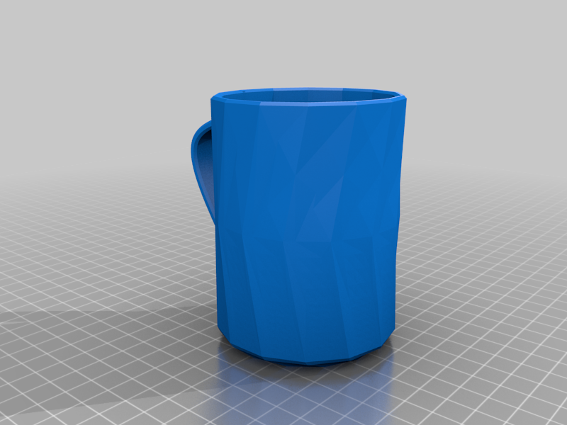 3D Printed Origami CUP (TEA/COFFE) / Taza Origami