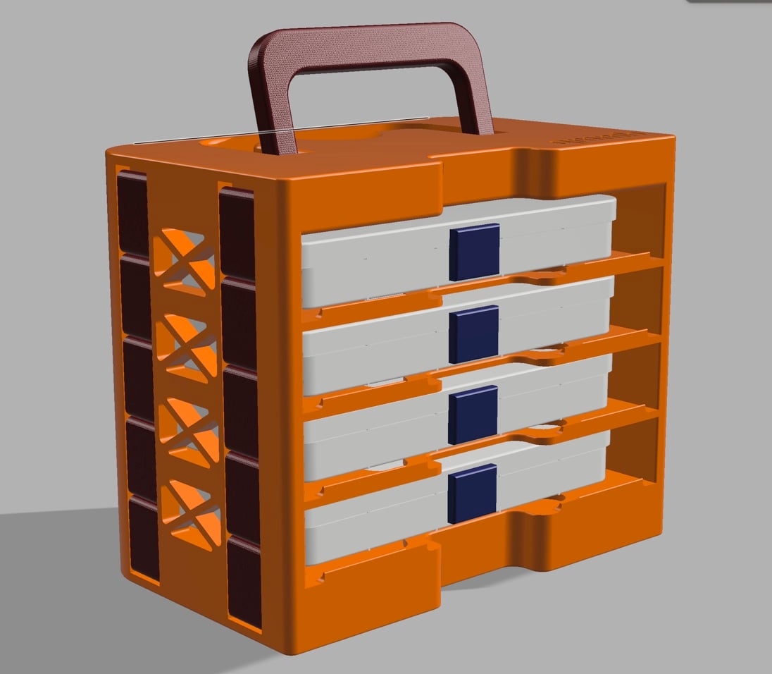 Mobile Parts Storage Rack