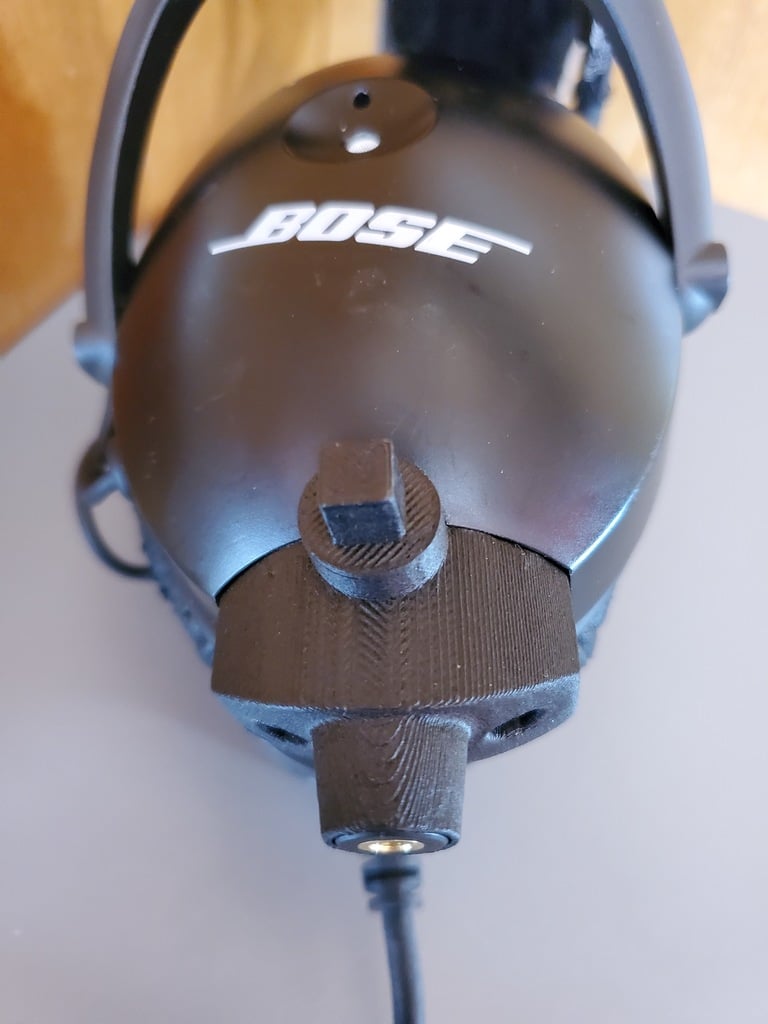 Bose Aviation X Headset Attachment and audio out