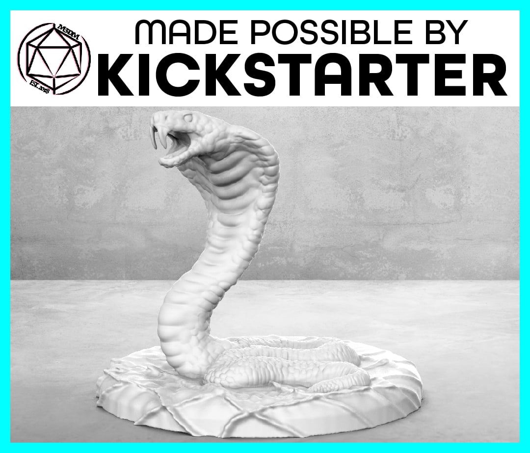 Image of Snake - Action Pose - Tabletop Miniature