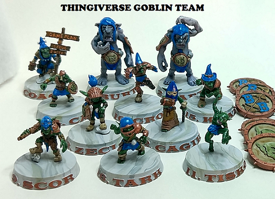 Blood Bowl Goblin Team