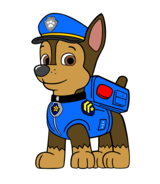 Chase Paw Patrol Cookie Cutter