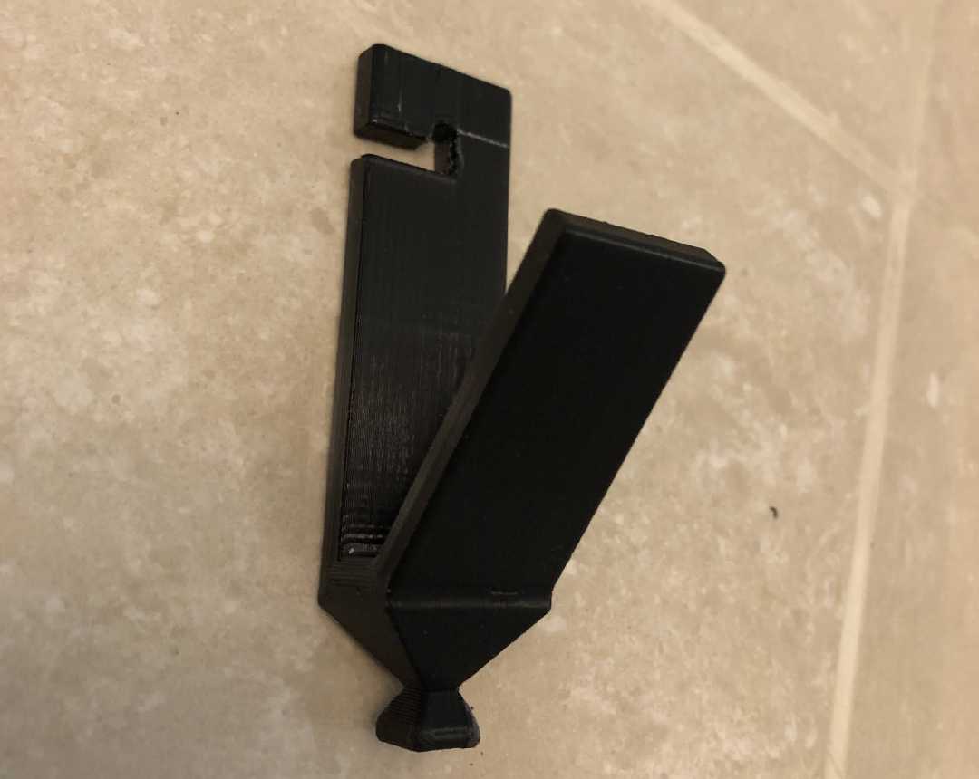 Customizable Crown Molding Installation Hanger Tool